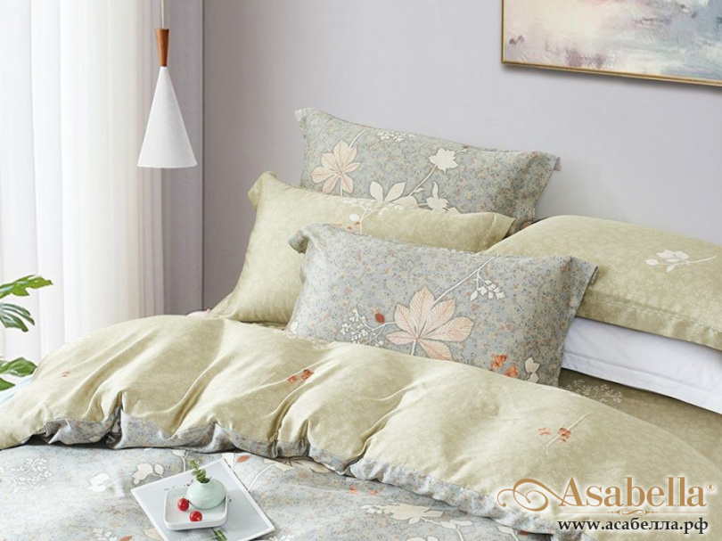 картинка комплект постельного белья 1,5-спальный, тенсел 1529-4s от магазина asabella в Москве